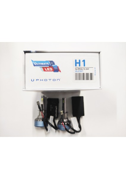 Photon Ultimate H1 12V-24V LED Xenon Beyaz 5+Plus 9500 Lümen Headlight