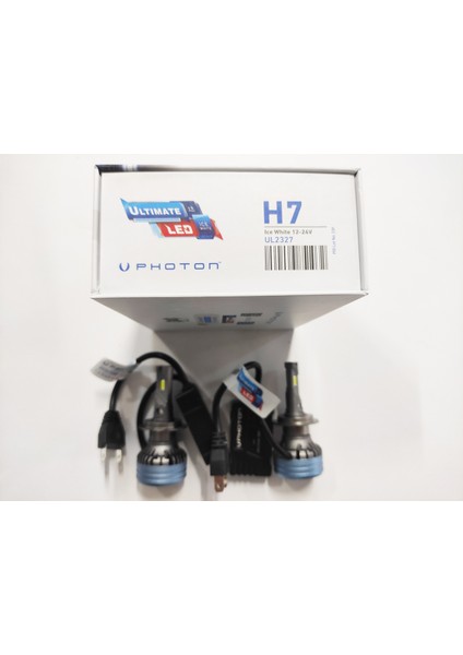 Photon Ultimate H7 12V-24V LED Xenon Beyaz 5+Plus 9500 Lümen Headlight