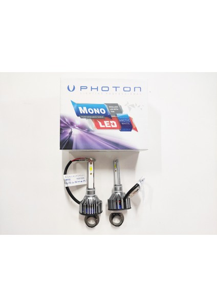 Photon Mono H1 12V-24V LED Xenon Beyaz 3+Plus 7000 Lümen Headlight