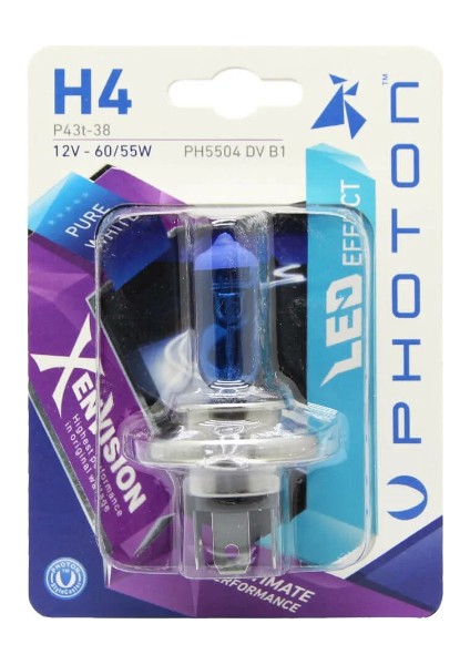 Bajaj Pulsar 200 NS Xen Vision Far Ampülü Eksta Beyaz Işık