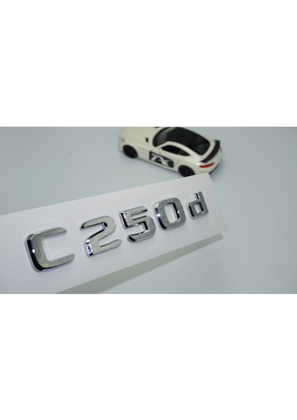 C 250D Bagaj Krom Abs 3m 3D Yazı Logo Benz Ile Uyumlu