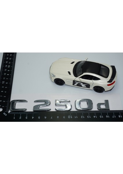 C 250D Bagaj Krom Abs 3m 3D Yazı Logo Benz Ile Uyumlu modelleri