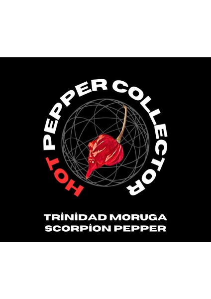 Hot Pepper Collector Trinidad Moruga Scorpion / 1.2 Milyon Shu - 2 Adet Taze Biber