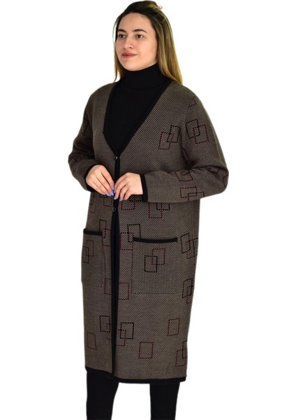 Kadın Triko Uzun Hırka UC1574 BGL-ST03457 fiyatları