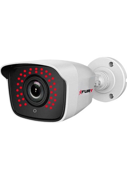 FURY 6 Kameralı 5mp 3.6mm Lens 2mp Görüntü 36 Led Gece Görüşlü FullHd Güvenlik Kamerası 2236 1 TB