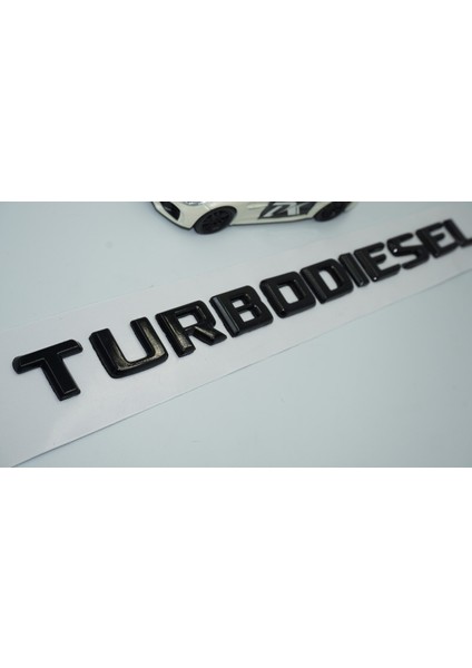 Turbodiesel Bagaj Siyah Abs Yazı Logo Amblem Benz Ile Uyumlu fiyatları