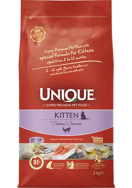 Kitten Somonlu Kedi Maması 12 kg