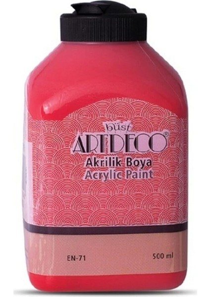 Akrilik Boya 500ML Kırmızı