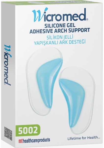 Silikon Jelli Yapışkanlı Ark Desteği MT5002