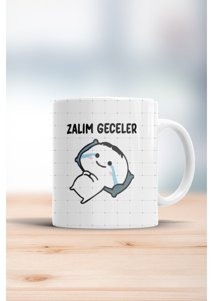 Zalım Geceler Kupa Bardak