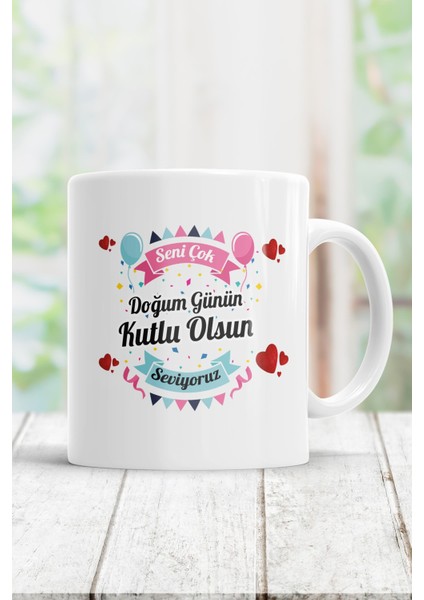 Doğum Günün Kutlu Olsun Kupa Bardak