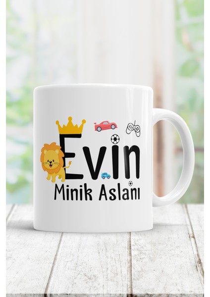 Evin Minik Aslanı Kupa Bardak