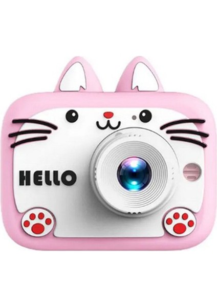 KS-102-HELLO Çocuk Kamerası Pembe