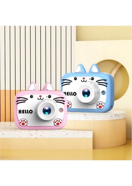 KS-102-HELLO Çocuk Kamerası Mavi