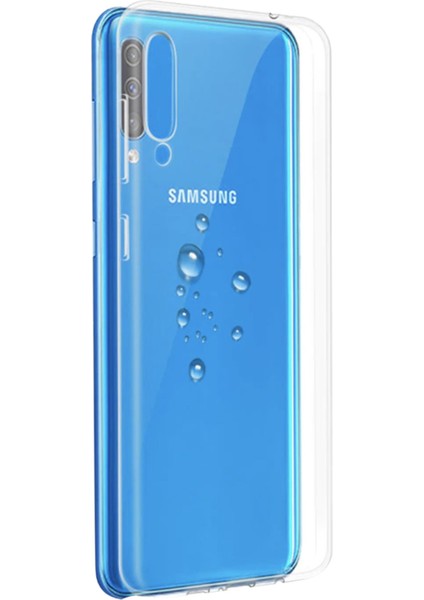Techgross Samsung Galaxy A50S Kılıf Lüx Kalite Şeffaf Silikon