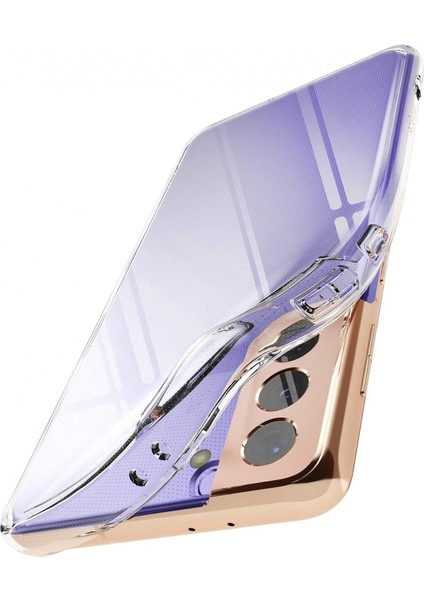 Techgross Samsung Galaxy S21 Plus Kılıf Lüx Kalite Şeffaf Silikon