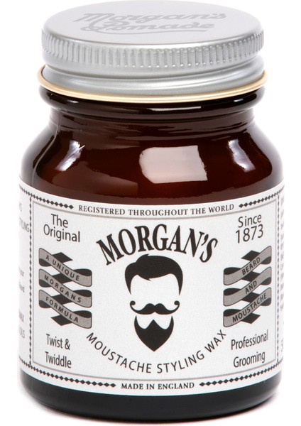 Morgan's Pomade Moustache Styling Wax - Sert Tutuşlu Bıyık Şekillendirme Wax 50gr