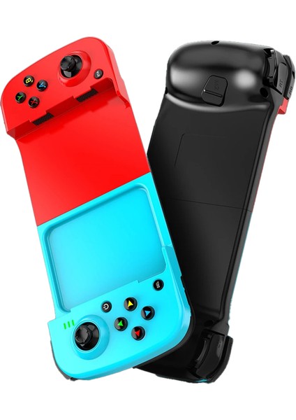 Android Ios Harmonyos Switch Androidtv Windows Akıllı Bluetooth Teleskopik Gamepad Joystick Kırmızı-Mavi D3