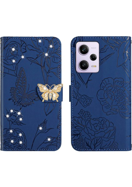 Xiaomi Redmi Note 12 Pro Için Cüzdan Kelebek Kapağı Ayarlanabilir Boyun Kayışı Crossbody Lanyard Kılıf (Yurt Dışından) fırsatları