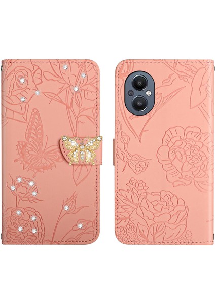 Oneplus Nord N20 5g Için Cüzdan Kelebek Kapağı Ayarlanabilir Boyun Kayışı Crossbody Lanyard Kılıf (Yurt Dışından) fırsatları