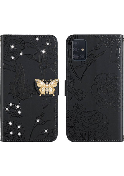 Samsung Galaxy A71 5g Için Cüzdan Kelebek Kapağı Ayarlanabilir Boyun Kayışı Crossbody Lanyard Kılıf (Yurt Dışından) fırsatları