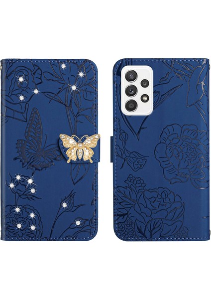 Samsung Galaxy A32 4g Için Cüzdan Kelebek Kapağı Ayarlanabilir Boyun Kayışı Crossbody Lanyard Kılıf (Yurt Dışından) fırsatları