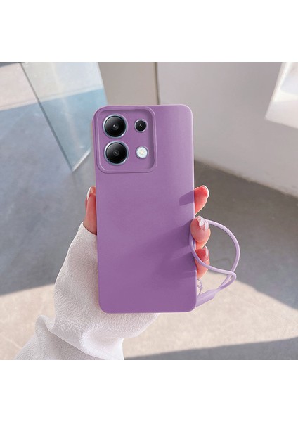 Xiaomi Redmi Note 13 5g Uyumlu Kılıf Love Yumuşak Silikon Kılıf Lila