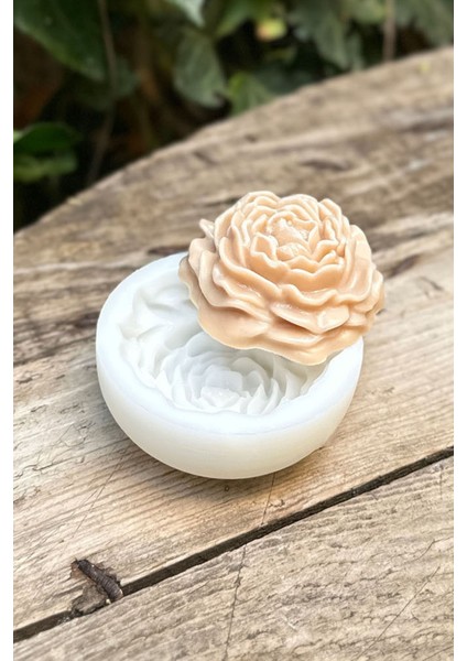 Şakayık Mini Mum Kalıbı ( Silikon )