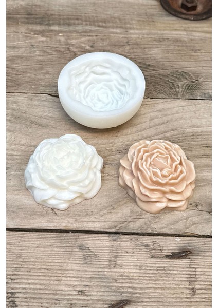 Şakayık Mini Mum Kalıbı ( Silikon )