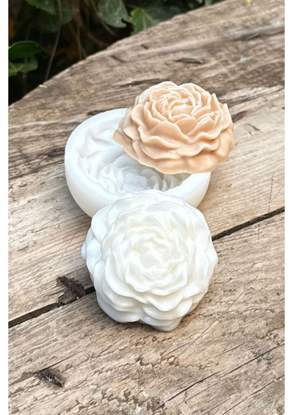 Şakayık Mini Mum Kalıbı ( Silikon )