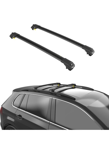 Jeep Cherokee (Kj) 2002-2007 Turtle Air1 Ara Atkı Siyah