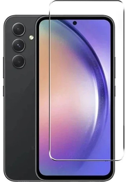 Samsung Galaxy A54 Kırılmaz Cam Şeffaf 0.3mm Kılıf Dostu Temperli Ekran Koruyucu