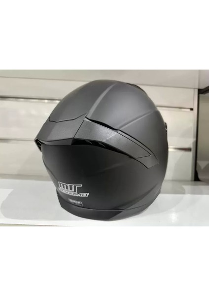 Kask Mts Pro 910 Güneş Gözlüklü Mat Siyah