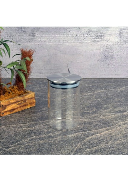 Metal Kapaklı Cam Kavanoz