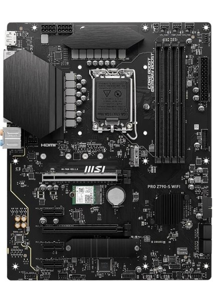 Msı Pro Z790-S Wıfı Ddr5 6600(OC)MHZ HDMI Dp Atx M.2 1700P