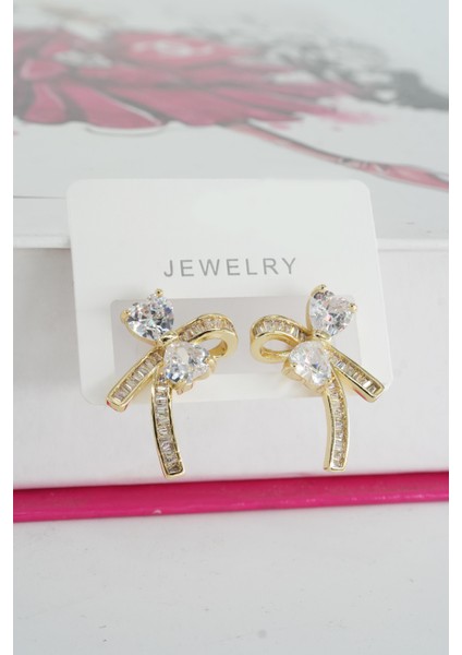 Kadın Vip Seri Baget Zirkon Taşlı Küpe Seti