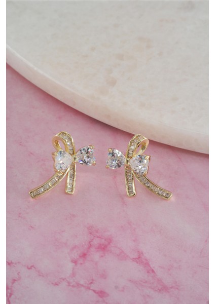 Kadın Vip Seri Baget Zirkon Taşlı Küpe Seti fiyatları