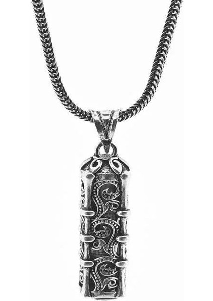 925 Ayar Gümüş Cevşeni Kebir Dualı Erkek Kolye modelleri