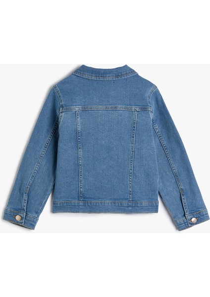 Kot Ceket Kapaklı Cep Detaylı Pamuklu Uzun Kollu fiyatları