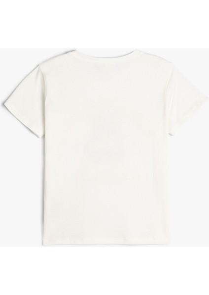 Unicorn Tişört Kısa Kollu Bisiklet Yaka Pamuklu fiyatları