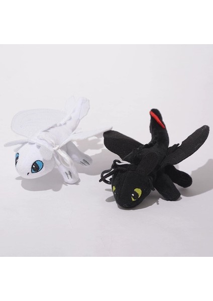 Luxix 35CM Siyah Beyaz Eğitim Ejderhası Peluş Oyuncak (Yurt Dışından) fiyatları