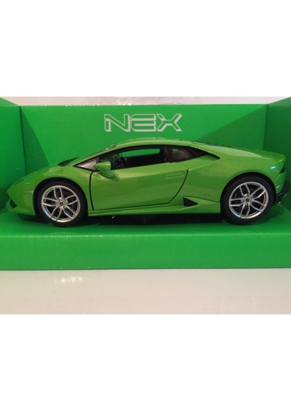 24056W Welly 1:24 Lamborghını Huracan Coupe,oyuncak Koleksiyonluk Model Araba Yeşil