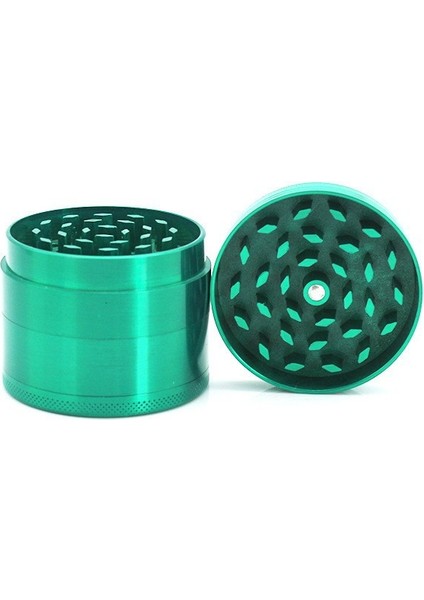 40MM 4 Parça Alüminyum Öğütücü - Yeşil (Yurt Dışından)