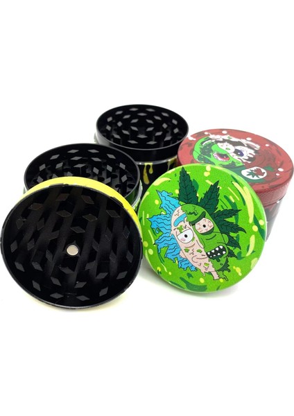 50MM Alüminyum Öğütücü - Yeşil (Yurt Dışından)