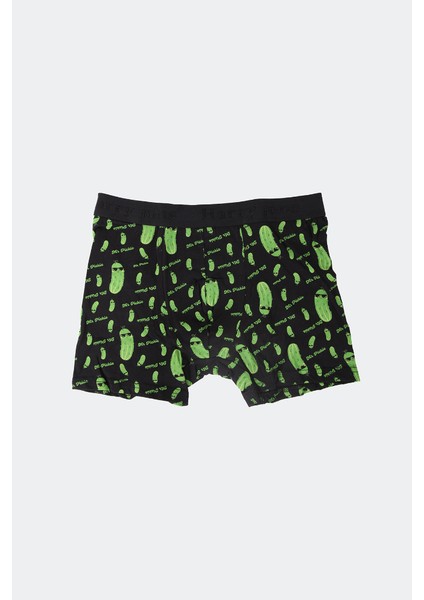 Erkek 3'lü Desenli Renkli Pamuklu Premium Paket Boxer fırsatları