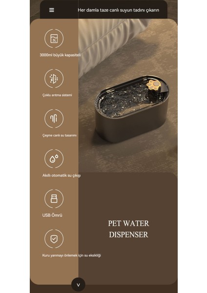 Büyük Kapasiteli Kedi Evcil Hayvan Içme Çeşmeleri (Yurt Dışından) indirimleri