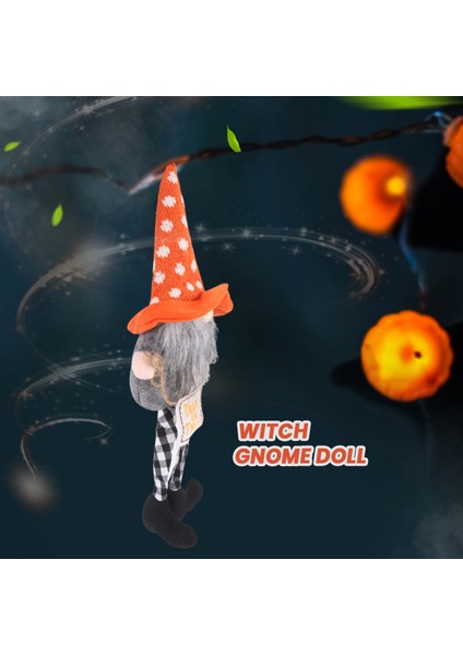 Cadılar Bayramı Ev Partisi Ev Dekorasyon Masa Dekor Uzun Bacaklar Yüzü Olmayan Gnome Bebek Cadılar Bayramı Asılı Süsler, Bir (Yurt Dışından)