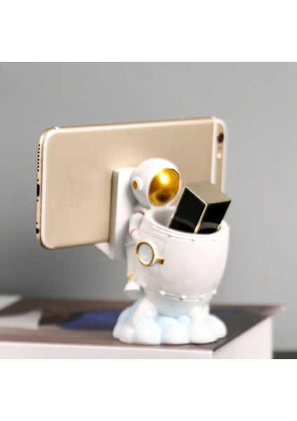 Astronot Kalem Tutucu/kalem Kalem Bardak Tutucu, Astronot Figürleri Çocuk Odası Masa Dekoru, Süsleme Uzay Sevgilisi (Yurt Dışından) indirimleri