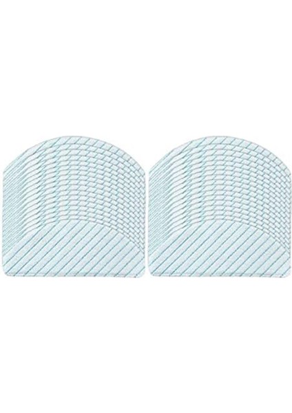 240 Adet Mikrofiber Paspas Pedleri Deebot Ozmo T8 Elektrikli Süpürge Yıkanabilir Paspas Bezi Paçavra (Yurt Dışından)