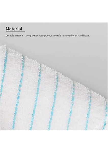 240 Adet Mikrofiber Paspas Pedleri Deebot Ozmo T8 Elektrikli Süpürge Yıkanabilir Paspas Bezi Paçavra (Yurt Dışından) fiyatları